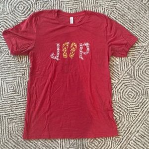 Women’s Jeep T-Shirt. Size Medium. Red.